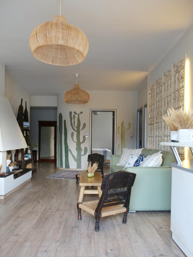 Boho Beach House In Itea-Delphi エクステリア 写真