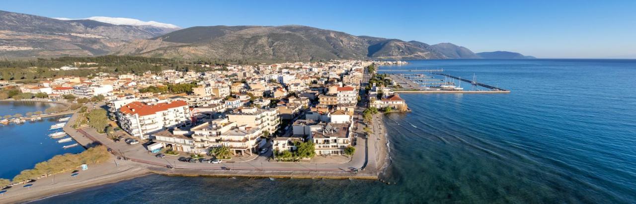 Boho Beach House In Itea-Delphi エクステリア 写真